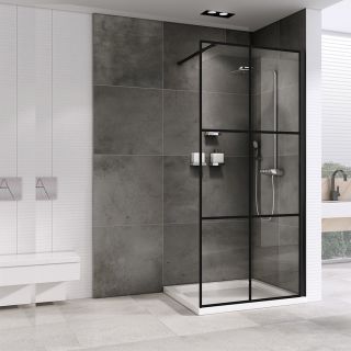 Душевая перегородка ABBER Immer Offen 90см AG62090B